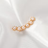 Wholesale Jewelry Simple Metal Pearl Flower Ear Bone Clip Gooddiy