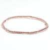 Wholesale Jewelry Simple Round Bead Electroplated Ccb Elastic Bracelet For Women