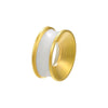 Wholesale Jewelry Simple Round Copper Beads Electroplated Drop Oil Accessories