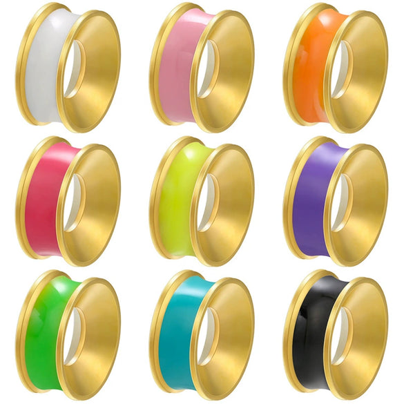 Wholesale Jewelry Simple Round Copper Beads Electroplated Drop Oil Accessories