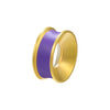 Wholesale Jewelry Simple Round Copper Beads Electroplated Drop Oil Accessories