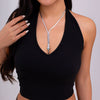 Wholesale Jewelry Simple Snake Bone Chain Alloy Pendant Necklace With Animal Zodiac Design And Electroplating