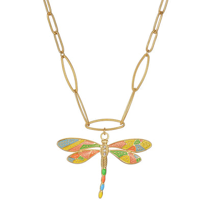 Wholesale Jewelry Simple Style Butterfly 304 Stainless Steel Plating Pendant Necklace