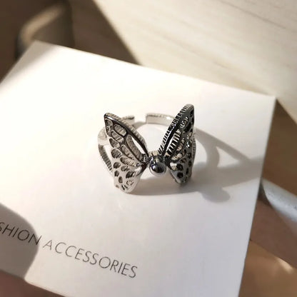 Wholesale Jewelry Simple Style Butterfly Alloy Plating Rings