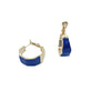 1 Pair Simple Style C Shape Enamel Alloy Ear Studs