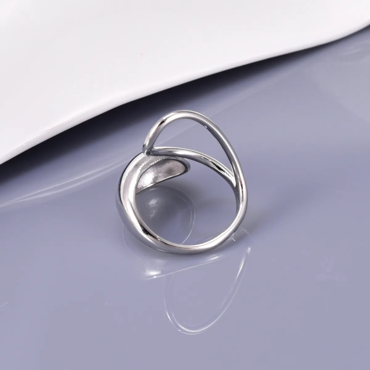 Wholesale Jewelry Simple Style Classic Style Commute Sun Star Moon 304 Stainless Steel Titanium Steel Zircon 18K Gold Plated Plating Inlay Rings