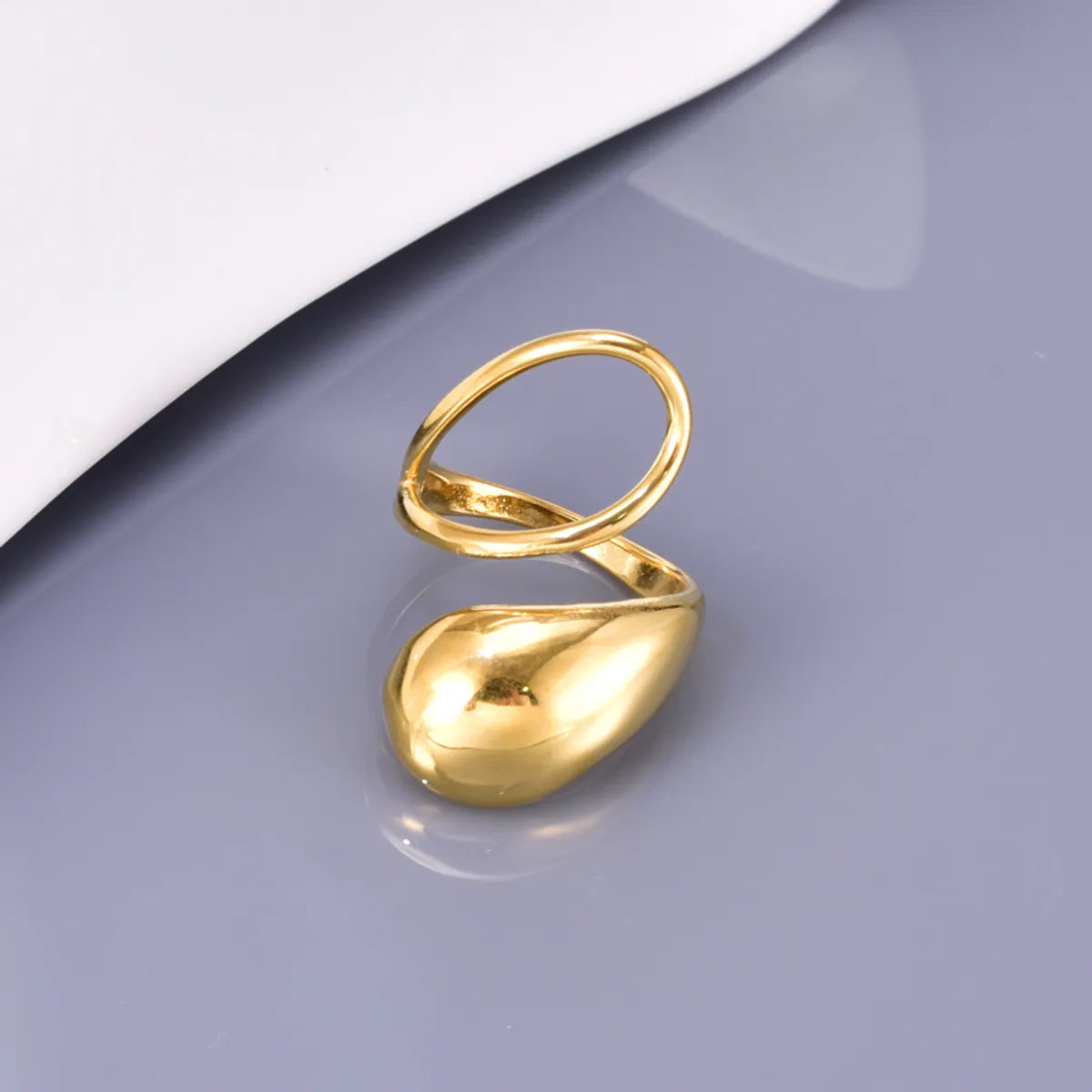 Wholesale Jewelry Simple Style Classic Style Commute Sun Star Moon 304 Stainless Steel Titanium Steel Zircon 18K Gold Plated Plating Inlay Rings