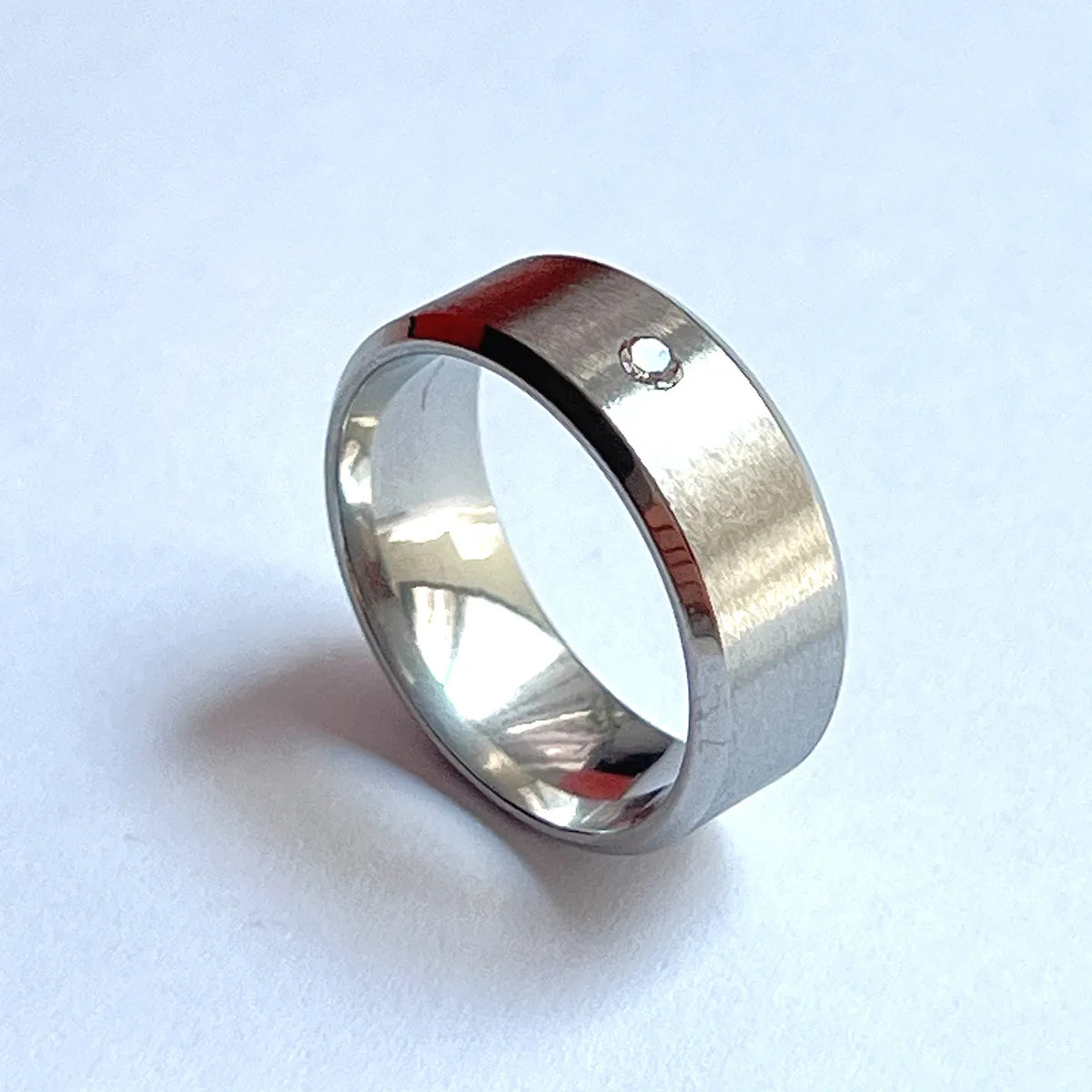 Wholesale Jewelry Simple Style Classic Style Geometric 201 Stainless Steel Rings