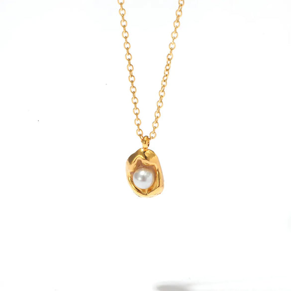 Wholesale Jewelry Simple Style Classic Style Heart Shape 304 Stainless Steel Patchwork Pendant Necklace