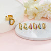 Wholesale Jewelry Simple Style Classic Style Letter 304 Stainless Steel 14K Gold Plated Plating Rings