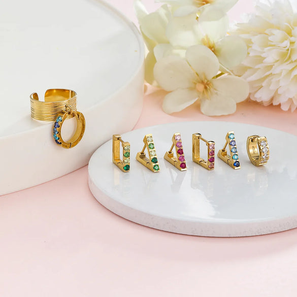 Wholesale Jewelry Simple Style Classic Style Letter 304 Stainless Steel 14K Gold Plated Plating Rings