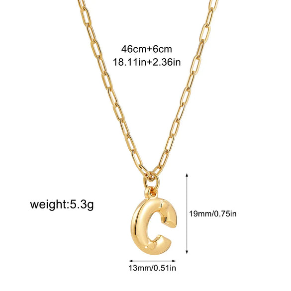 Wholesale Jewelry Simple Style Classic Style Letter 304 Stainless Steel Plating Chain Pendant Necklace