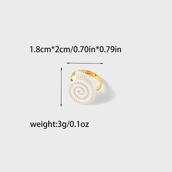 Wholesale Jewelry Simple Style Classic Style Round Heart Shape Rhombus 304 Stainless Steel 14K Gold Plated Enamel Plating Rings