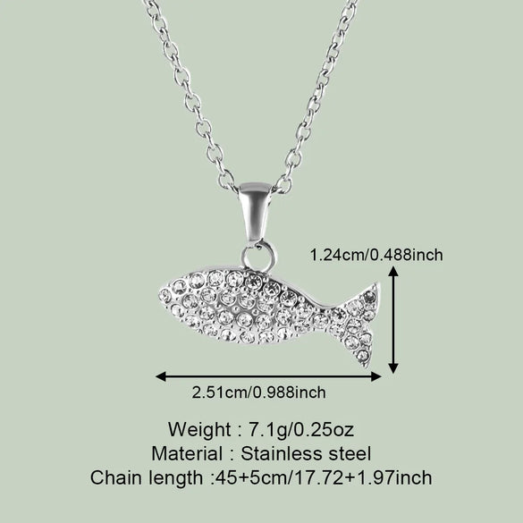 Wholesale Jewelry Simple Style Classic Style Solid Color 304 Stainless Steel 18K Gold Plated Plating Pendant Necklace
