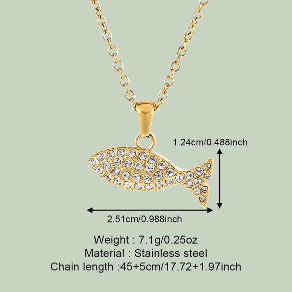 Wholesale Jewelry Simple Style Classic Style Solid Color 304 Stainless Steel 18K Gold Plated Plating Pendant Necklace
