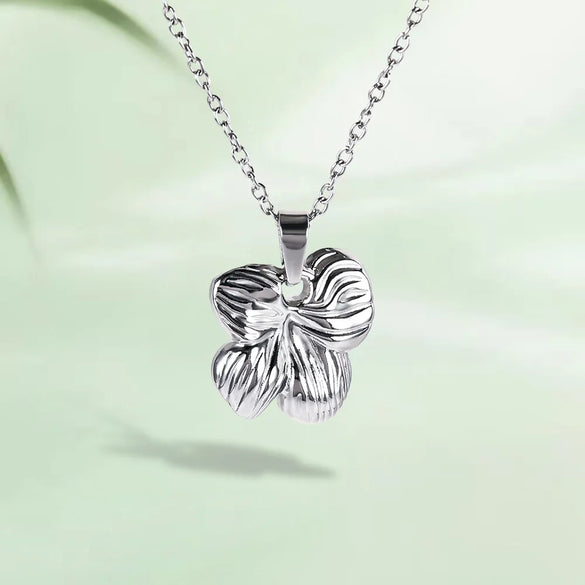 Wholesale Jewelry Simple Style Classic Style Solid Color 304 Stainless Steel 18K Gold Plated Plating Pendant Necklace