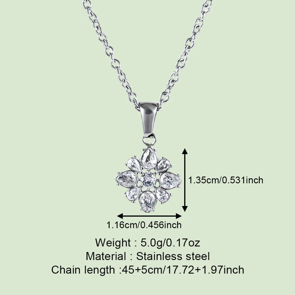 Wholesale Jewelry Simple Style Classic Style Solid Color 304 Stainless Steel 18K Gold Plated Plating Pendant Necklace