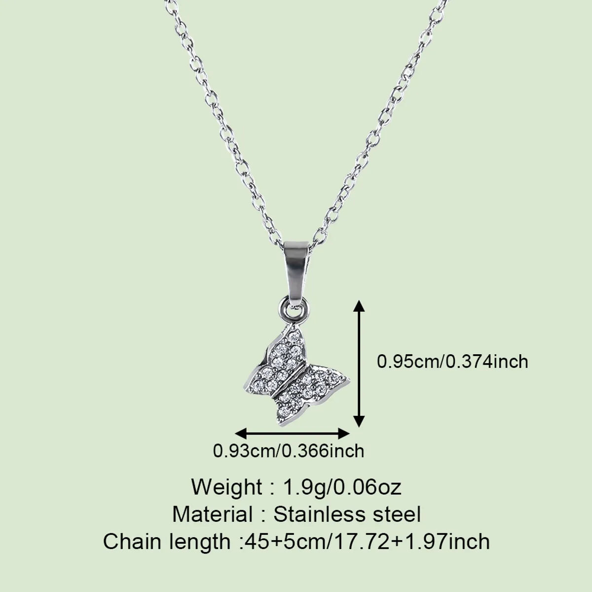 Wholesale Jewelry Simple Style Classic Style Solid Color 304 Stainless Steel 18K Gold Plated Plating Pendant Necklace