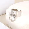 Wholesale Jewelry Simple Style Classic Style Solid Color 304 Stainless Steel Rings