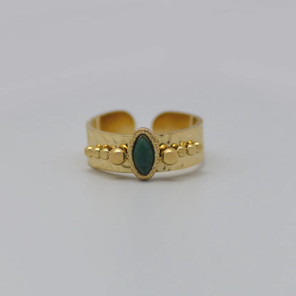 Wholesale Jewelry Simple Style Classic Style Solid Color 304 Stainless Steel Zircon Inlay Rings