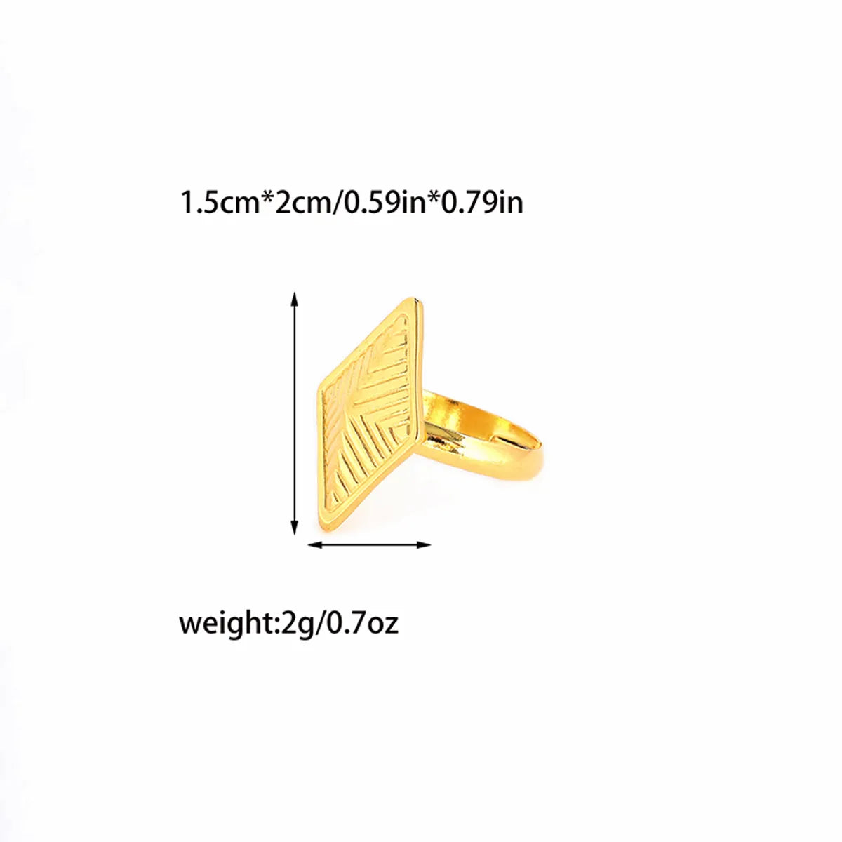 Wholesale Jewelry Simple Style Eight Awn Star Heart Shape Bow Knot 304 Stainless Steel 14K Gold Plated Open Rings