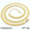 Wholesale Jewelry Simple Style Geometric 304 Stainless Steel 18K Gold Plated Necklace