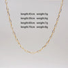 Wholesale Jewelry Simple Style Geometric 304 Stainless Steel Titanium Steel Gold Plated Handmade Necklace