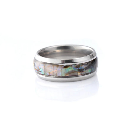 Wholesale Jewelry Simple Style Geometric Color Block 304 Stainless Steel Rings