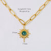 Wholesale Jewelry Simple Style Geometric Titanium Steel 14K Gold Plated Pendant Necklace