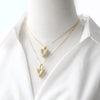 Wholesale Jewelry Simple Style Heart Shape Copper Necklace With Electroplating