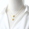 Wholesale Jewelry Simple Style Inlaid Zircon Heart Pendant Necklace Copper Electroplating