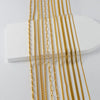Wholesale Jewelry Simple Style Printing 316 Stainless Steel  Plating Necklace