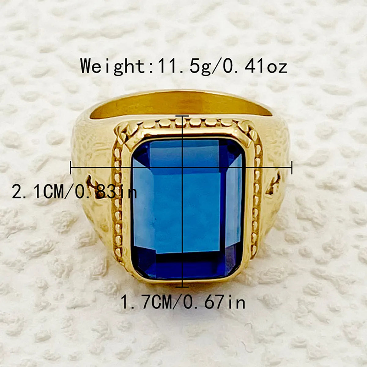 Wholesale Jewelry Simple Style Roman Style Commute Square Heart Shape Rectangle 304 Stainless Steel Zircon 14K Gold Plated Enamel Inlay Rings