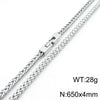 Wholesale Jewelry Simple Style Solid Color 304 Stainless Steel 18K Gold Plated Bracelets Necklace
