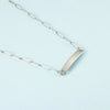 Wholesale Jewelry Simple Style Customization Laser Engraving Solid Color 304 Stainless Steel Plating Necklace Paperclip Chain