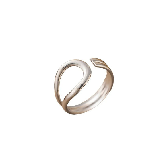 Wholesale Jewelry Simple Style Solid Color Titanium Steel Plating Rings