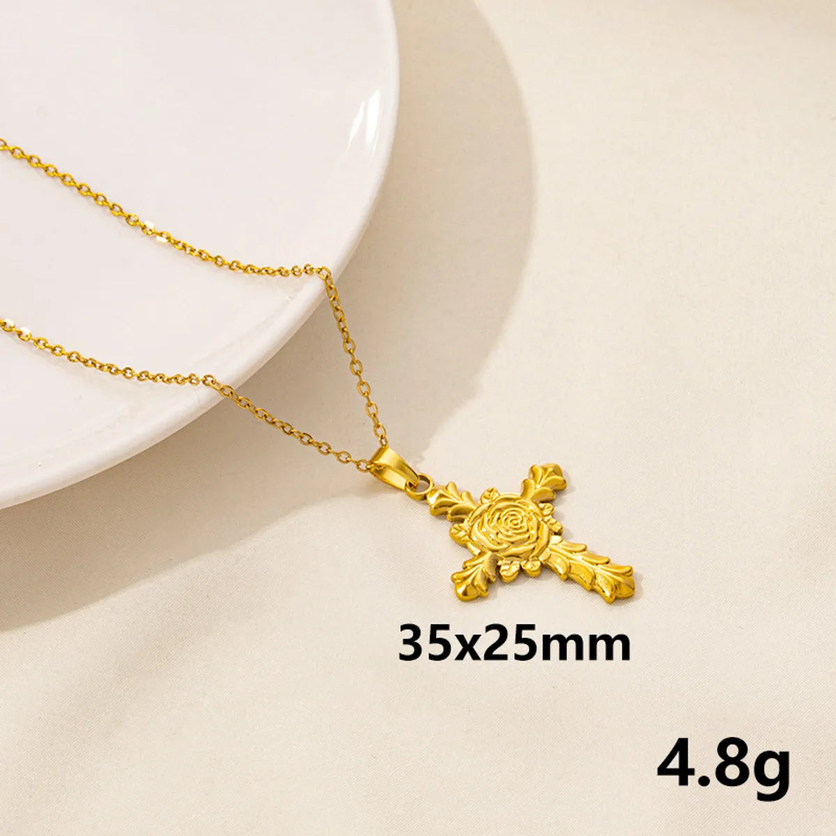 Wholesale Jewelry Simple Style Sun Heart Shape Butterfly 304 Stainless Steel Chain Pendant Necklace