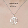 Wholesale Jewelry Simple Style Sun Spider 201 Stainless Steel Polishing Hollow Out Pendant Necklace