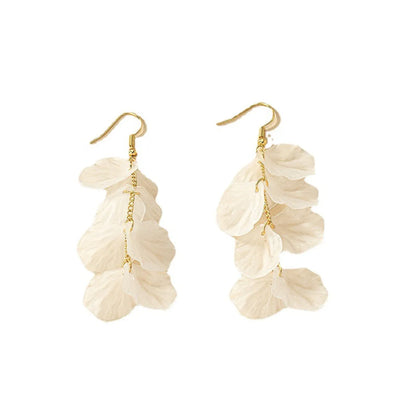 1 Pair Simple Style Transparent Resin Drop Earrings