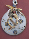 Wholesale Jewelry Skull Magic Sword Dragon Copper Geometric Electroplated Pendant Necklace