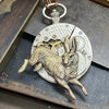 Wholesale Jewelry Skull Magic Sword Dragon Copper Geometric Electroplated Pendant Necklace