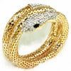 Wholesale Jewelry Snake Bracelet Alloy Material With Diamond Animals Zodiac Punk Exaggerated Fashion Multi Layer