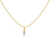 Wholesale Jewelry Stainless Steel And Copper Rectangular Zircon Snake Bone Chain Necklace 18K Gold Plated Simple Style For Women