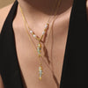 Wholesale Jewelry 316L Stainless Steel And 316L Stainless Steel Oildropped Koi Fish Beaded Ocean Style Electroplated Necklace And Earrings