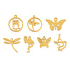 Wholesale Jewelry Stainless Steel Animal Shaped Pendant With Electroplating