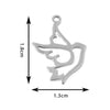 Wholesale Jewelry Stainless Steel Animal Shaped Pendant With Electroplating
