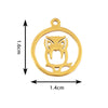 Wholesale Jewelry Stainless Steel Animal Shaped Pendant With Electroplating