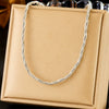 Wholesale Jewelry Stainless Steel Bow Star Shape Electroplated Necklace