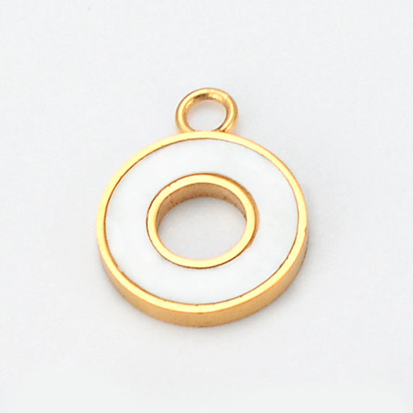 Wholesale Jewelry Stainless Steel Butterfly Bear Love Four Leaf Clover Pendant 18K Gold Plated