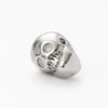 Wholesale Jewelry Stainless Steel Butterfly Bee Love Kitten Fish Skull Flat Square Perforated Beads Electroplated Diy Handmade Materials